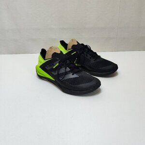 Adidas Faito Womens Size 4 Running Trainers Neon Green Lightweight Athletic Shoe